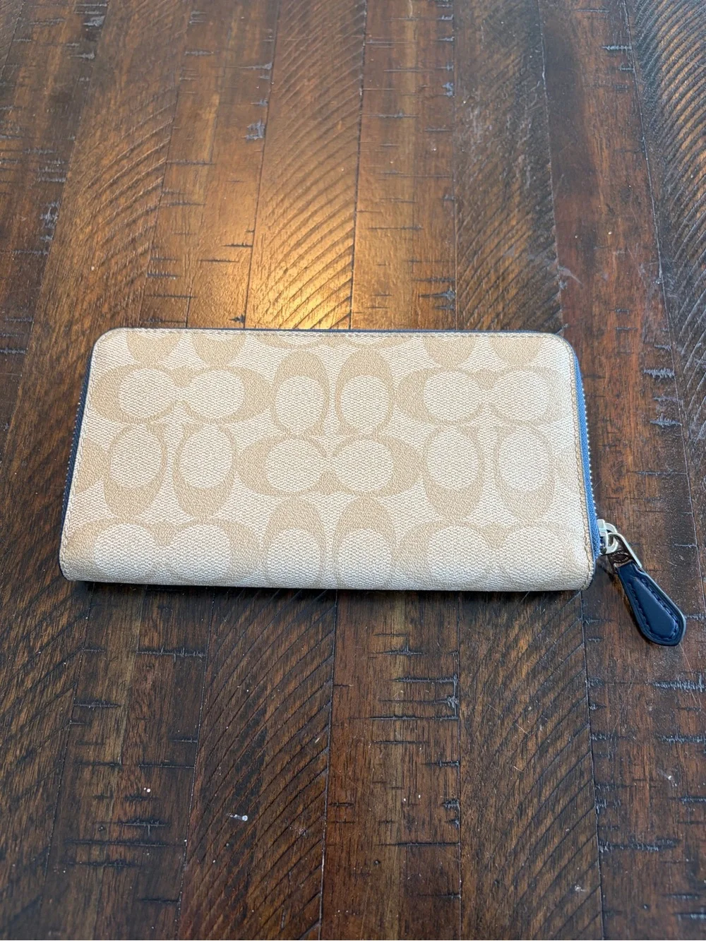 Coach Color Block Logo Wallet